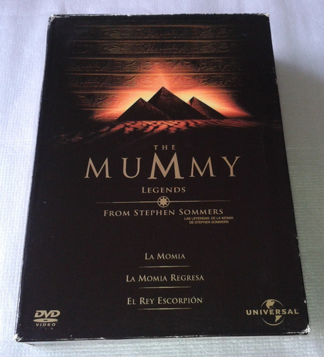 The Mummy Legends Las Leyendas De La Momia Boxset C/ 3 Dvds