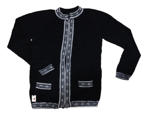 Campera Hindu De Lana De Alpaca - Barro Cocido