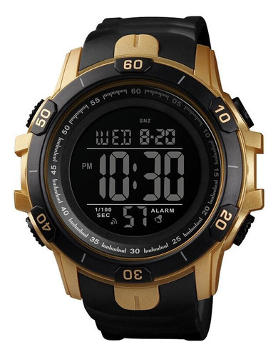 Relógio Masculino Tuguir Digital Tg139 - Dourado E Preto