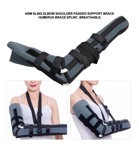 Brazo Ajustable Eslinga Codo Ortesis Soporte Hombro Brazo Sl