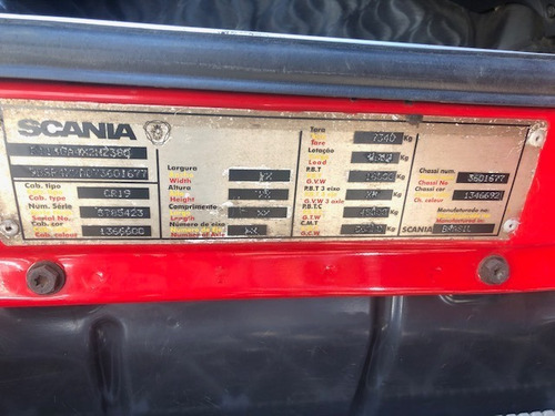 Scania R 380 Toco 4x2