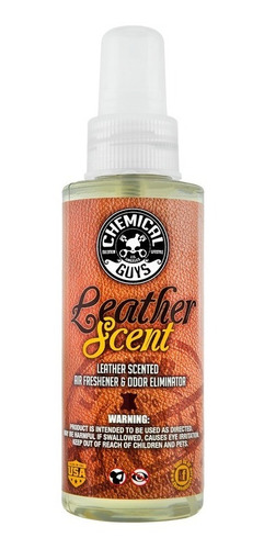 Chemical Guys Aromatizante Leather Scent (esencia Cuero)