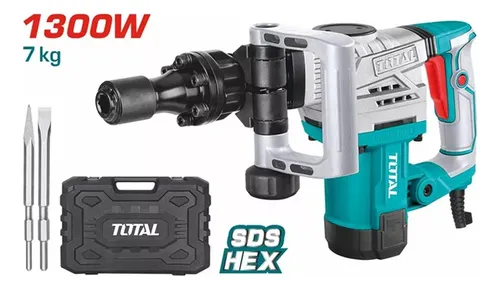 Martillo Demoledor Cincelador 1300w Sds Hex Total Th2130016