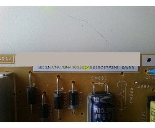 Fuentedepoder Samsung Bn44-00502a Bn4400502a Un40es6100fxza (Usado)