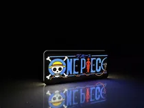 Comprar Cartel Cuadro Luminoso One Piece Logo Deco Anime Led