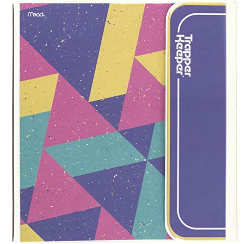 Trapper Keeper Binder, Retro Design, 1 Inch Binder Includes