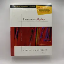 Comprar Elementary Algebra - Ron Larson - Houghton Mifflin 4a Ed.