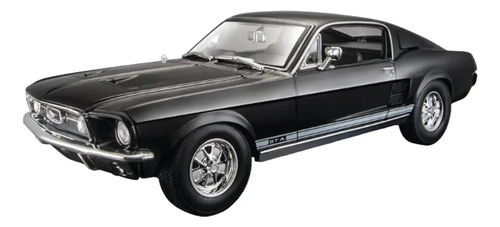 Auto Coleccion Maisto Special 1967 Ford Mustang Gta Negro