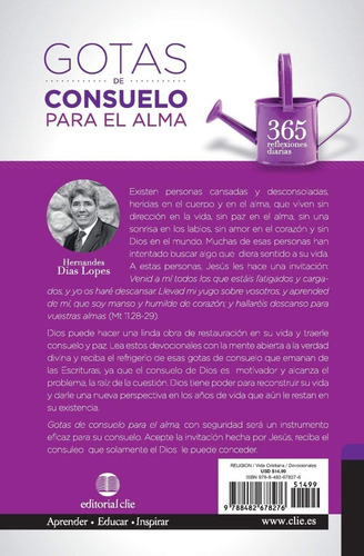 Devocional Gotas De Consuelo Para El Alma - Dias Lopes