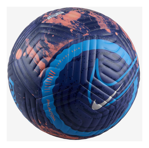 Bola Nike Pitch Cor Azul/Vermelho