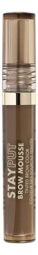 Tinta Para Cejas Stay Put Brow Mousse Milani Color 120 Medium Brown