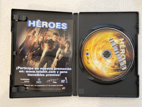 Dvd Original Heroes Chris Evans Push Dakota Fanning (Usado)