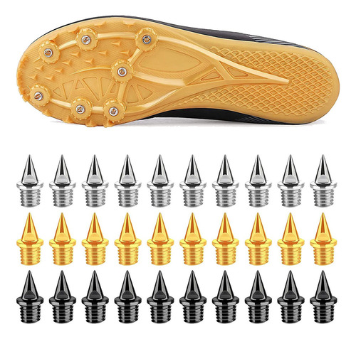 144 Pcs Replacement Cleats Track Field Shoe Cleats, Spikes