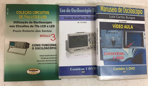 Utilização Do Osciloscópio Nos Circuitos De Tvs Lcd E Led, De Paulo Roberto Dos Santos. Editora Almeida E Porto Livros Técnicos, Edição Burgos Eletronica Em Português