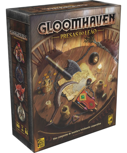 Gloomhaven: Presas Do Leão Jogo De Tabuleiro Pt Br