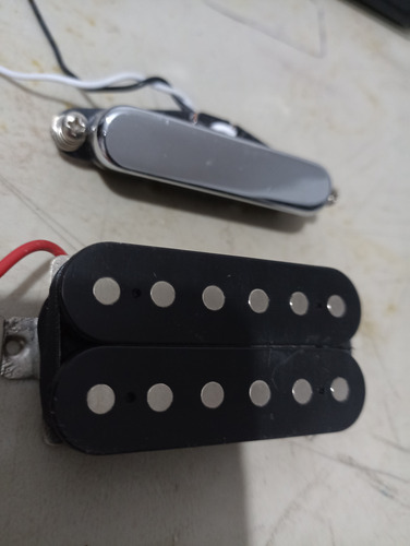 Pastillas Genéricas Para Guitarra Electrica Negro (Usado)