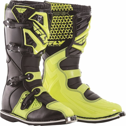 Botas Fly Racing Mx Maverick Fluor Motocross - Enduro Bmr