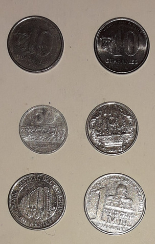 Monedas Antiguas De Paraguay