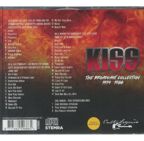 Kiss - La Colección Broadcast 1974-1988