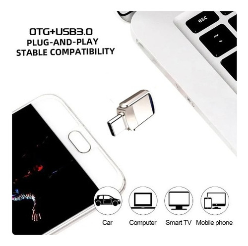 Pendrive Flash Drive 2tb Usb Y Tipo C Celular/computador
