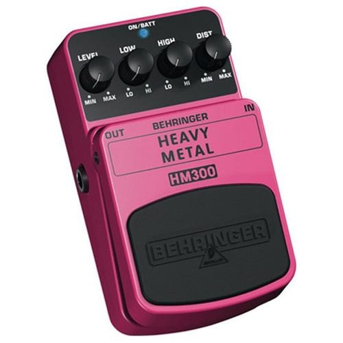 Pedal De Distorsion Behringer Hm300 Heavy Metal