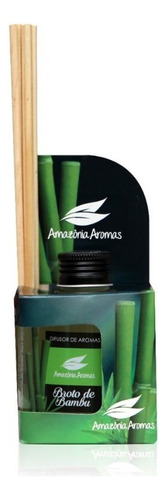 Difusor De Aromas Ambiente Amazonia Aromas Cheirinho 270ml Cor Bambu Fresh