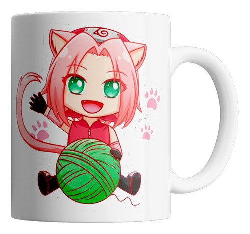 Pack Tazas Ceramica X4 - Naruto Chibi