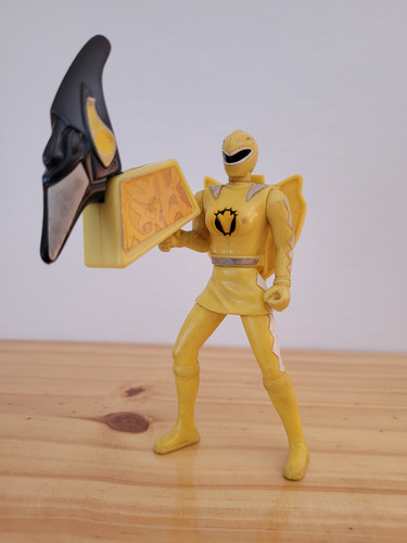 Power Rangers Dinothunder Negro Rojo Amarillo Mc Donalds (Usado)