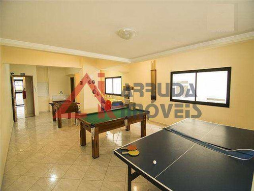 Imagem 7 de 20 de Apartamento Com 2 Dorms, Edifício Residencial Trianon Vi, Praia Grande - R$ 390 Mil, Cod: 41835 - V41835
