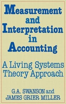 Libro Measurement And Interpretation In Accounting : A Li...
