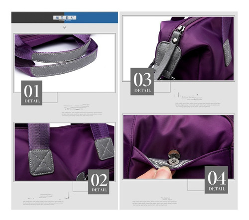 Imagen 9 de 10 de Mochila Impermeable Antirrobo Ideal Viaje Mujer 4 Colors