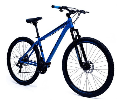Bicicleta Aro 29 Gta Nx11 Cambios Shimano 24v Freios A Disco Cor Azul Tamanho do quadro 17