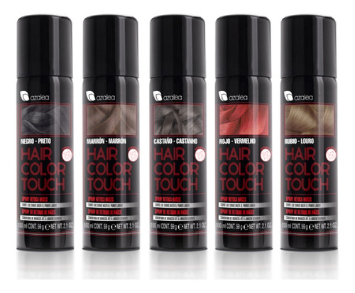 Spray Tinte Retocador De Raíces Y Canas - Azalea Tono Rojo