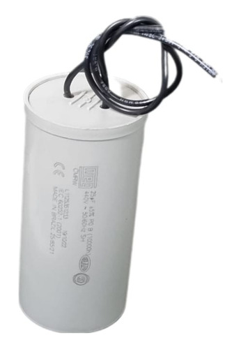 Capacitor 25uf +-5% 440v (10000) Weg Com 2 Fios