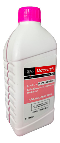 Kit 6l Aditivo Radiador (long Life Rosa) Todos Veículos Ford