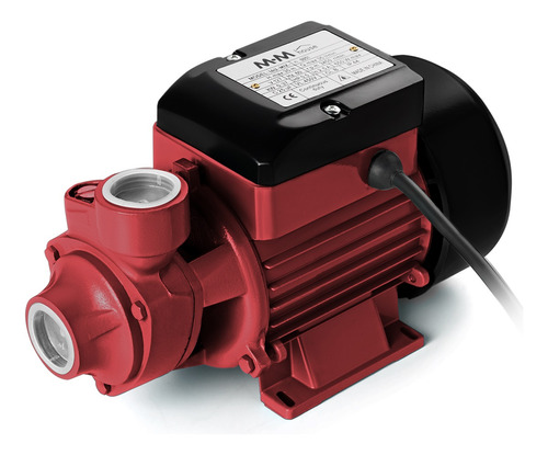 Bomba Periférica De Água Motobomba 0.5hp 35m 3450 Rpm 127v Cor Vermelho Fase Elétrica Monofásica Frequência 60 Hz