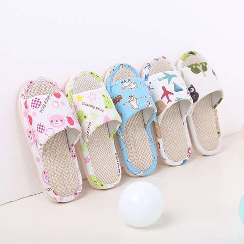 Zapatillas De Lino H Para Bebés Y Niñas, Unifamiliares, Mode