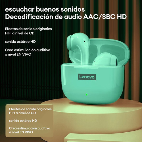 Auriculares Inalámbricos Bluetooth Tws Lenovo Lp40 Pro