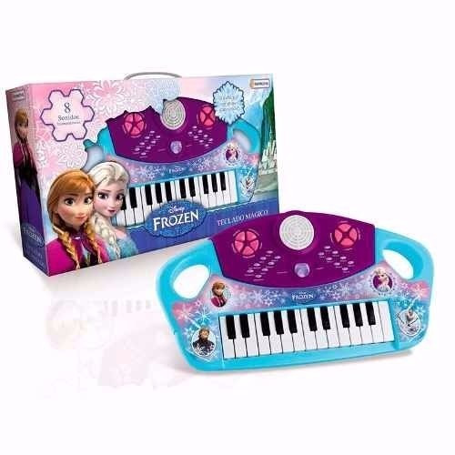 Teclado Organo Musical Disney Frozen Tapimovil Mundo Manias