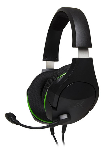 Imagen 3 de 7 de Audífonos gamer HyperX CloudX Stinger negro y verde