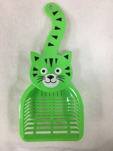 Pala Sanitaria Diseño Gatos Verde | Mundozoo