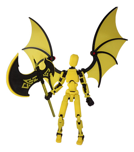 Figura De Acción Combo Dummy Amarillo+ Dummy Oscuro