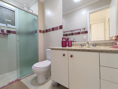 Imagem 20 de 26 de Apartamento Na Praia, Alto Padrão, Frente Mar, 4 Suítes, Varanda Gourmet, Lazer, 2 Vagas, Astúrias, Guarujá. - Ap5288