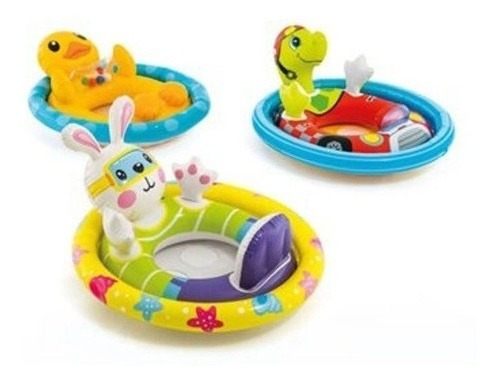 Mi Primera Boya Para Mascotas Baby Boat Float - Intex 59570