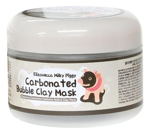 Mascarilla Facial Para Piel Elizavecca Carbonated Bubble Clay 100g