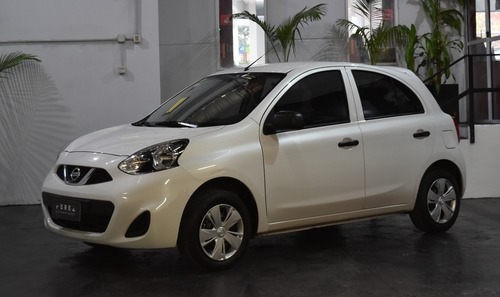 Nissan March Active 2017 Blanco Nafta En Muy Buen Estado!!!