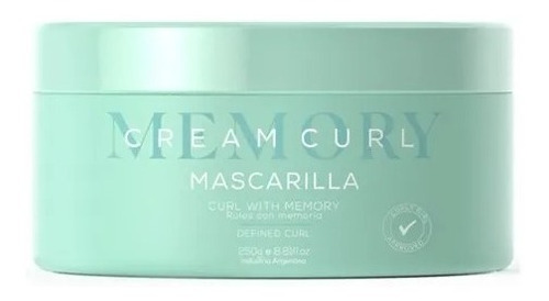 Mascarilla Memory Para Rulos Bekim Metodo Curly Girl X 250g