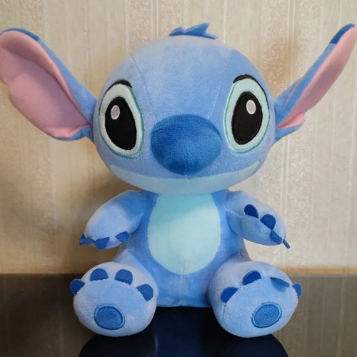 Peluche Baby Stitch, 25 cm, Disney Parks Lilo & Stitch, color azul bebé
