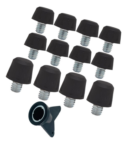 Conjunto De 24 Clavos Intercambiables Para Calzado Deportivo