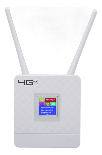 Módem Router 4g Lte Wifi 300m Cat4 32 Con Ranura Sim Estánda
